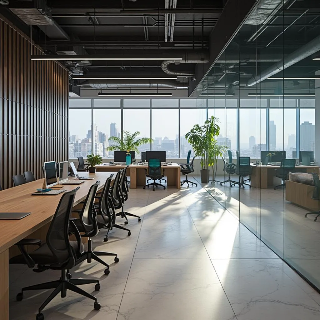 Oficinas modernas de ConsultoríaGlobal